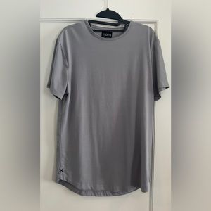 Cuts AO Curve-Hem Tee - Granite - size L